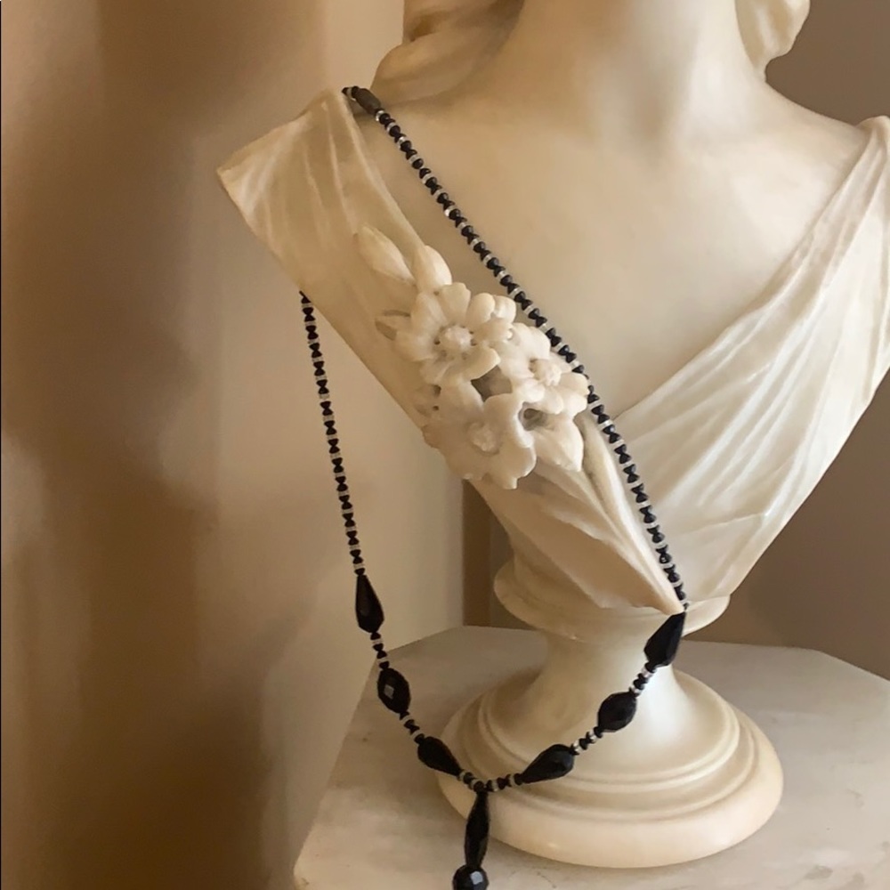 Victorian French Jet Necklace